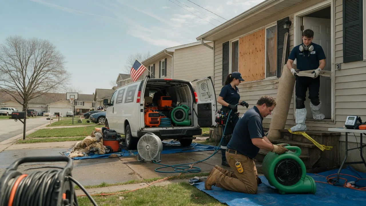 Water Damage Restoration in Chambers, NE near me